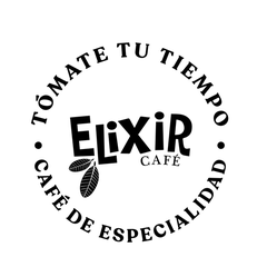 Logotipo Elixir Café — Tómate tu tiempo